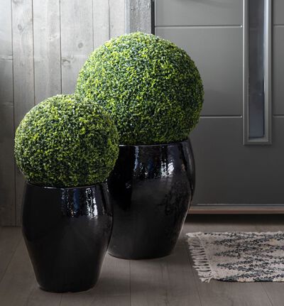 Kunstig buksbom ball grønn 40 cm Kunstig buksbom ball grønn 40 cm